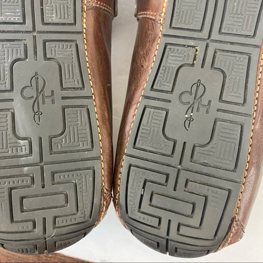 Cole Haan Venetian Loafer Men's 10 M French Roast Brown Loafers Buckle C11396